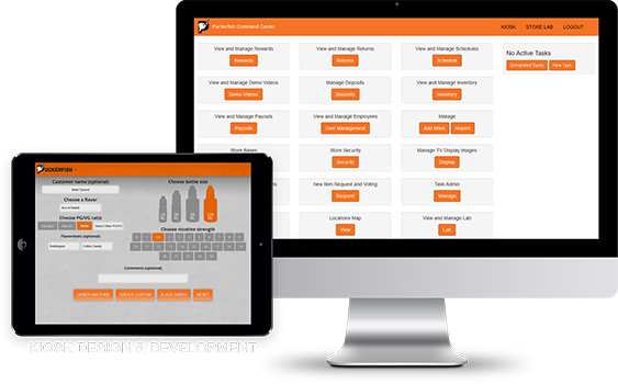 Kiosk and Back-end Systems Development!